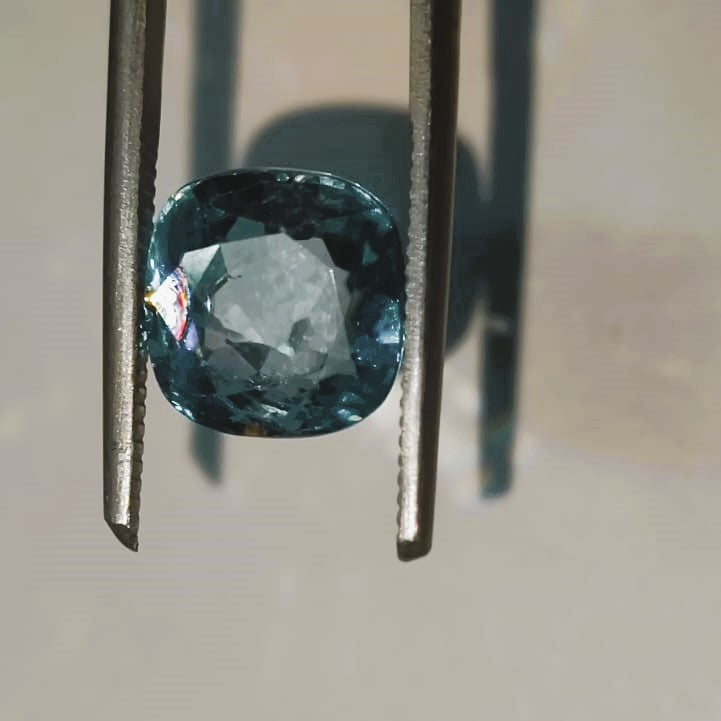 Natural Blue Zircon 6.54 Ratti (Approx. 5.89 Ct) Certified Gemstone | Vibrant Blue Color | Premium Quality