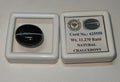 Natural Black Chalcedony (Sulemani Hakik) 11.27 Ratti Certified Loose Gemstone