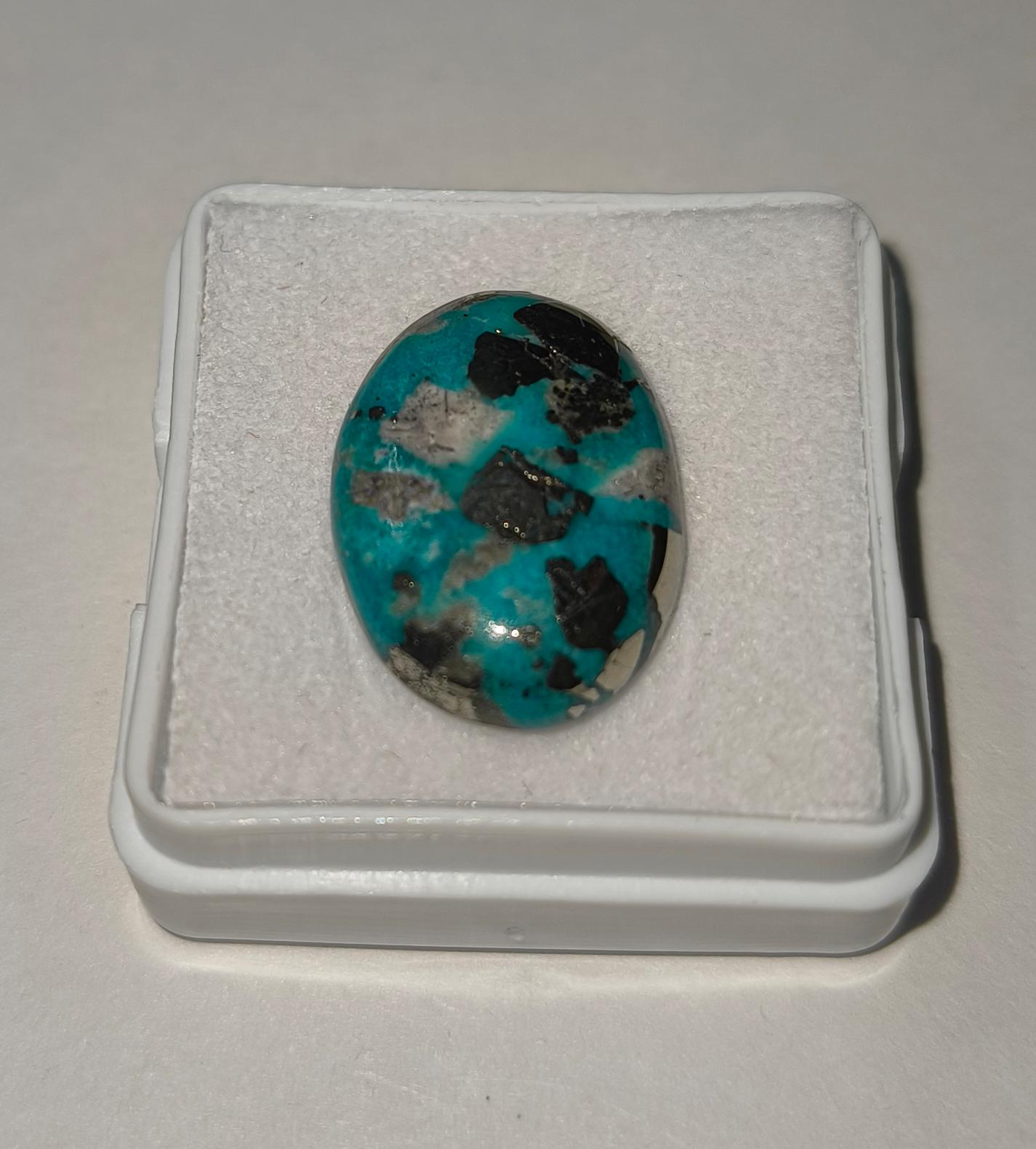 Natural Firoza (Turquoise) 10.80 Ratti | Original Certified Astrological Gemstone