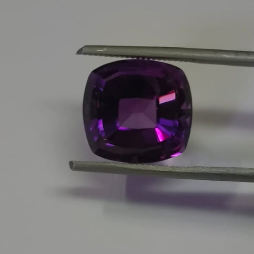 Natural Amethyst 10.88 Ratti Certified Gemstone | Premium Purple Jamunia Stone for Astrology & Jewelry