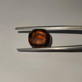 Natural Hessonite (Gomed) 9.83 Ratti (8.95 cts) | Certified Premium Rahu Gemstone | Natural Brown Hessonite Stone