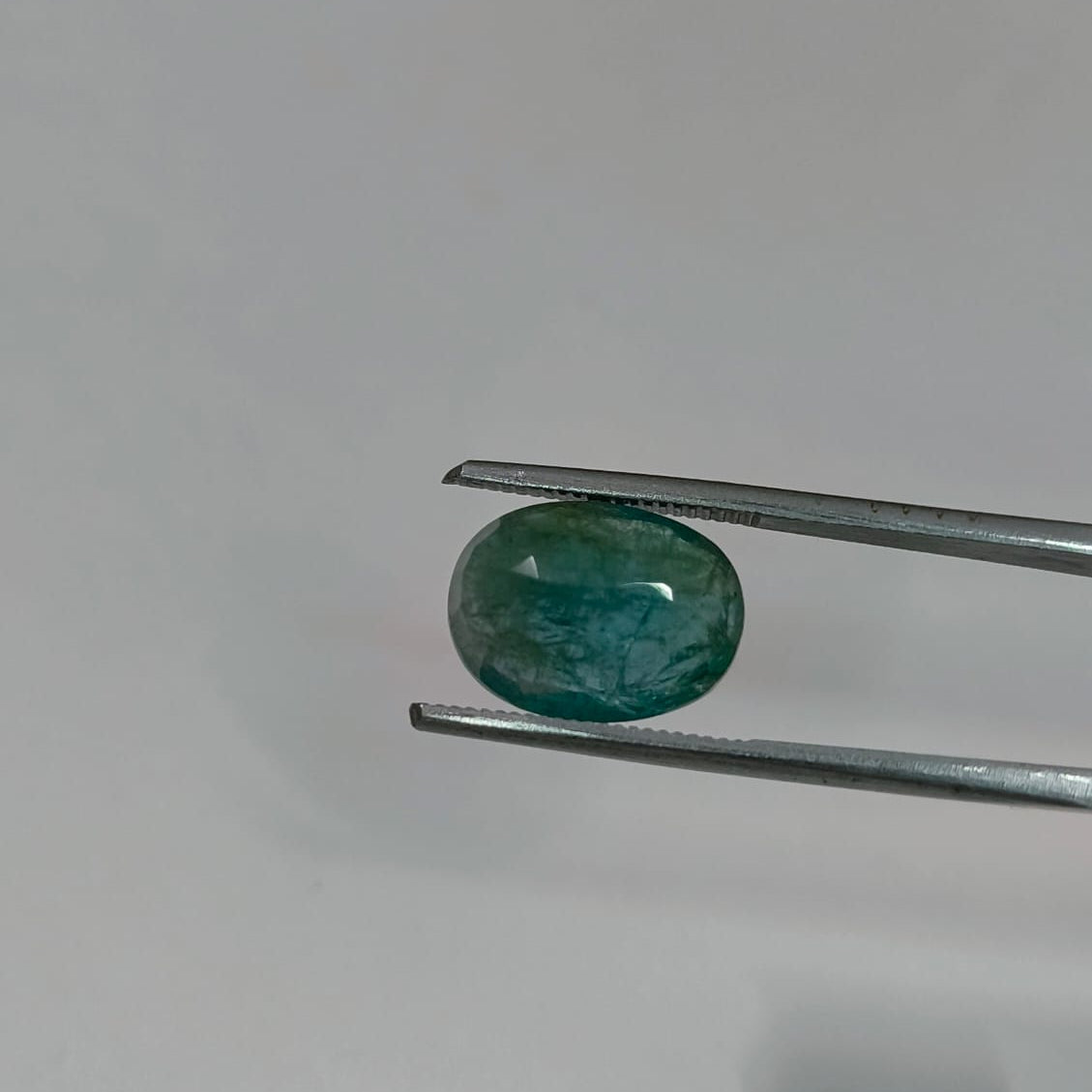Natural Panna (Emerald) 5.90 Ratti (Approx. 5.37 Carat) | Certified Natural Green Emerald Gemstone | Original Panna for Ring & Pendant | Vedic Astrological Gemstone