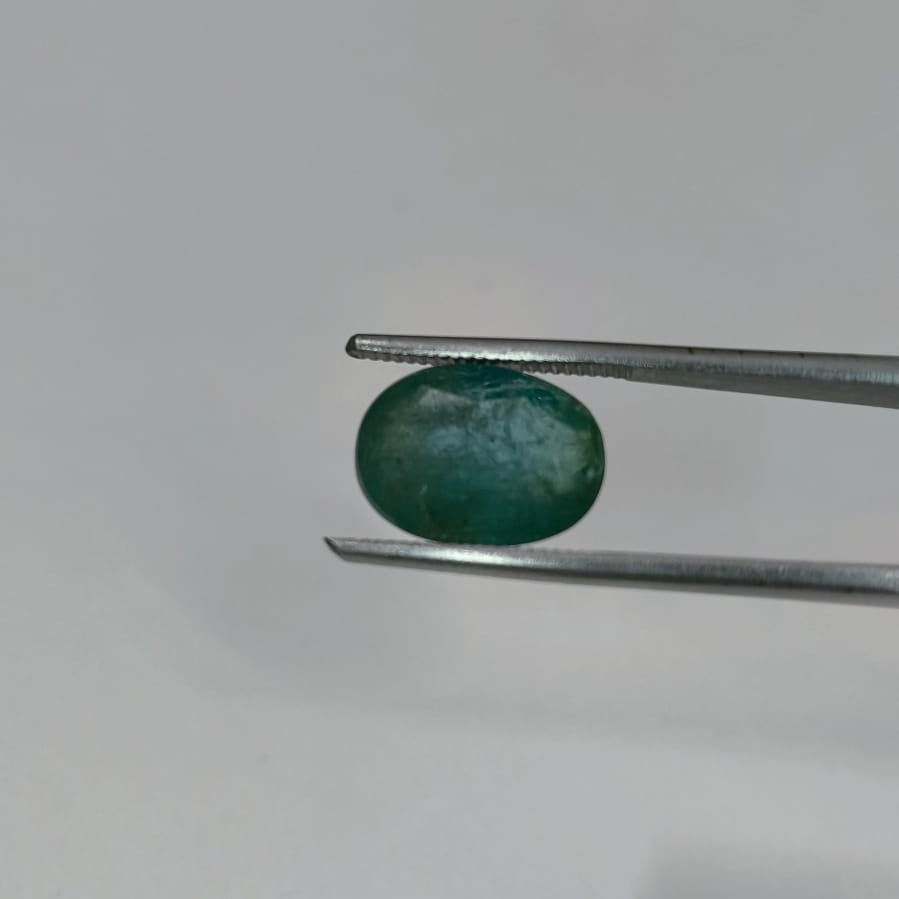 Natural Panna (Emerald) 5.90 Ratti (Approx. 5.37 Carat) | Certified Natural Green Emerald Gemstone | Original Panna for Ring & Pendant | Vedic Astrological Gemstone