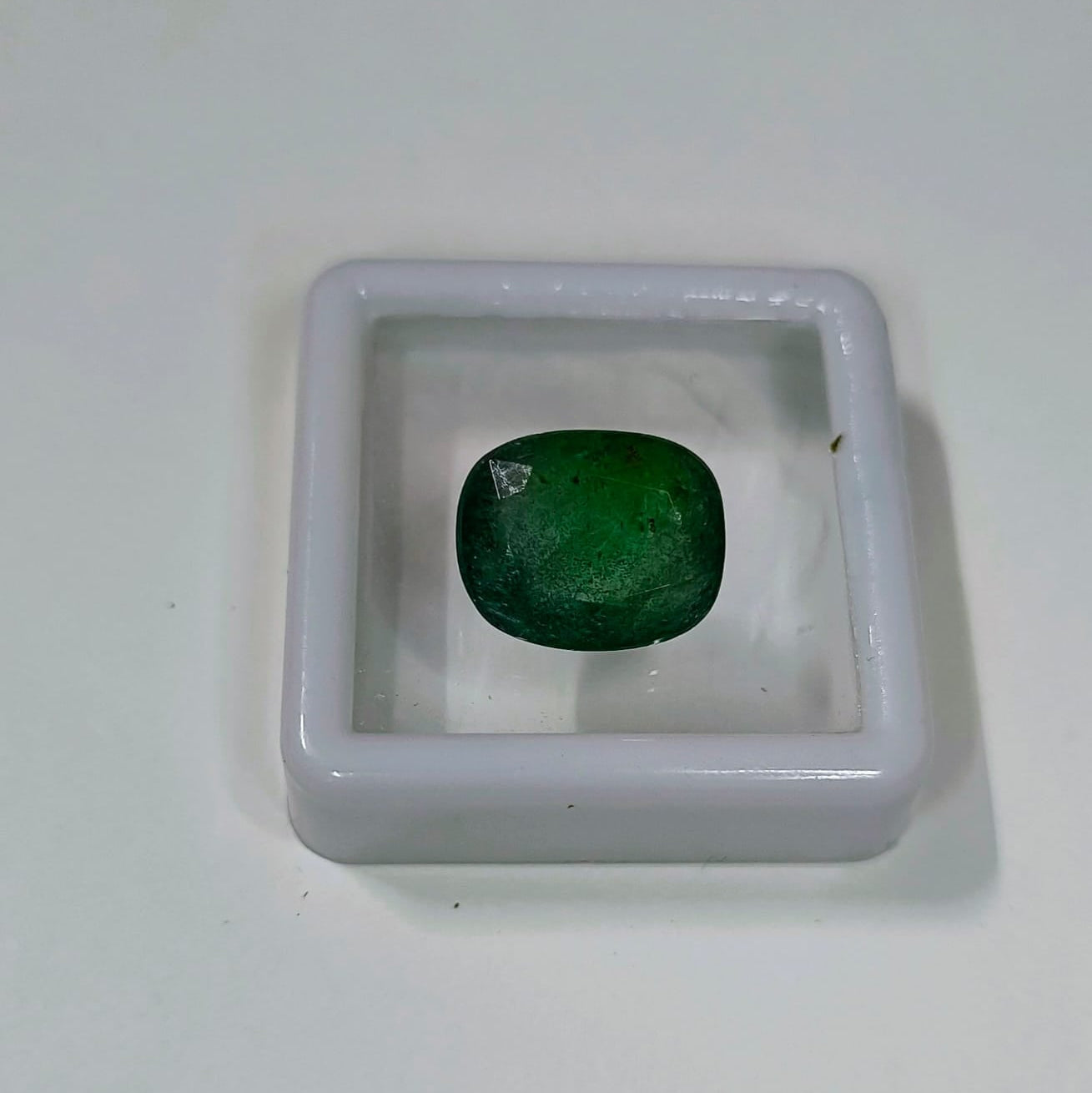 Natural Panna (Emerald) 6.00 Ratti (Approx. 5.40 Carat) | Certified Green Emerald Gemstone | Original Panna for Ring, Pendant & Gifting.