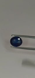 Natural Blue Sapphire (Neelam) 4.88 Ratti – Certified Natural Blue Sapphire Gemstone | Oval Mixed Cut Neelam | Genuine Natural Sapphire for Ring & Pendant | Astrological Gemstone