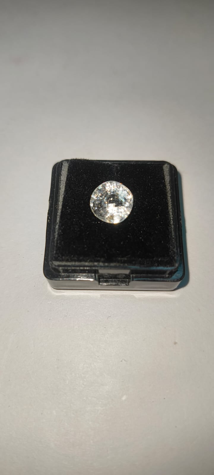 Natural White Zircon 6.21 Ratti (Approx. 5.59 Ct) Certified Gemstone | Brilliant White Shine | Premium Quality