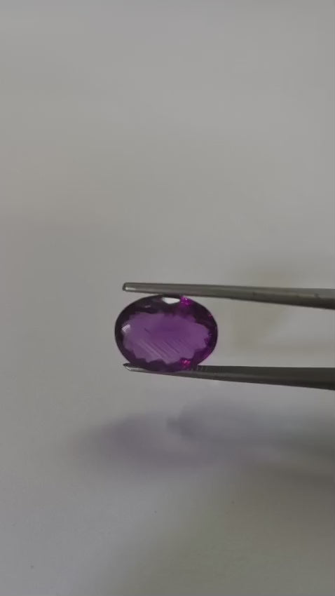 Natural Amethyst 7.77 Ratti Certified Gemstone | Premium Purple Jamunia Stone for Astrology & Jewelry