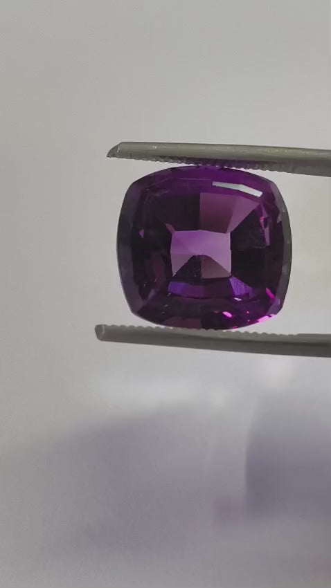 Natural Amethyst 10.88 Ratti Certified Gemstone | Premium Purple Jamunia Stone for Astrology & Jewelry