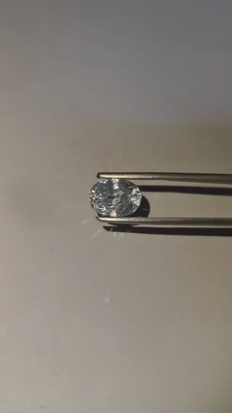 Natural White Zircon 6.11 Ratti (Approx. 5.61 Carat) – Certified White Zircon Gemstone | Brilliant Sparkle | Astrological Gemstone
