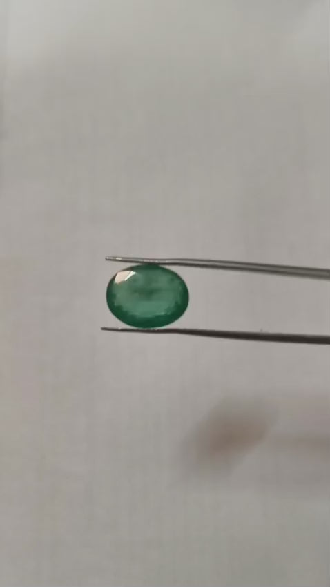 Natural Zambia Panna (Emerald) Approx. 6.11 Ratti | Certified Premium Green Gemstone
