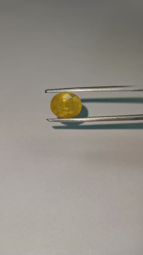 5.50 Ratti Yellow Sapphire | Natural & Certified