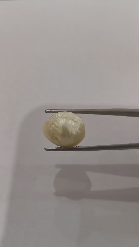 Natural Pearl (Moti) 14.20 Cts – Premium Quality Original Chandra Mani Gemstone.