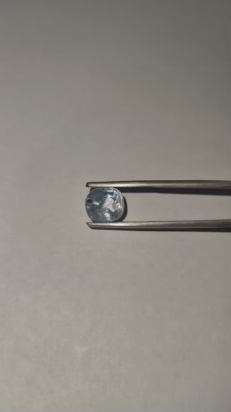 "Natural Ceylon (Sri Lanka) Blue Sapphire (Neelam) 4.00 Ratti | Certified Premium Jyotish Gemstone."