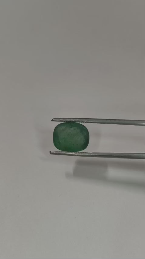 Natural Panna (Emerald) 6.00 Ratti (Approx. 5.40 Carat) | Certified Green Emerald Gemstone | Original Panna for Ring, Pendant & Gifting.