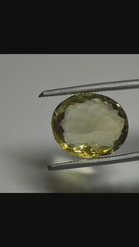 Natural Sunhela (Citrine) 10.76 Ratti – Premium Certified Gemstone